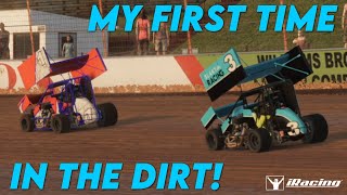 Dirt Oval Racing  I Didnt Know I Needed This [upl. by Bradeord630]