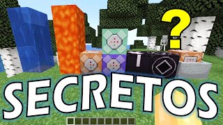 MINECRAFT  14 BLOCOS SECRETOS e Como Pegalo [upl. by Ajnos827]