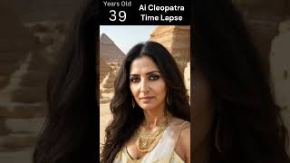 Cleopatra Time Lapse according to Ai cleopatra shorts [upl. by Rebeh]