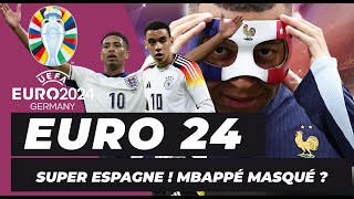 EURO 2024  Super Espagne  Mbappé masqué  Ronaldo au top [upl. by Yancy]