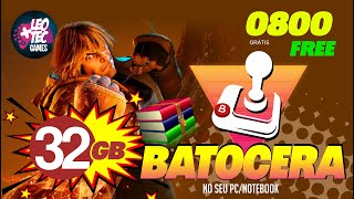 Tá SURREAL🔥32GB 🕹️BATOCERA um sistema multiJOGOS completo  Guia Definitivo batocera [upl. by Madeleine516]