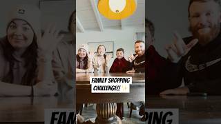 FAMILY SHOPPING CHALLENGE✨🫶🏼🎁 shopwithme shoppinghaul christmas [upl. by Eibmab942]