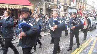 Fête de la coquille SaintJacques à Montmartre le 250114 [upl. by Nhguavahs57]