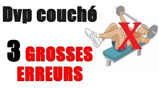 3 ERREURS au développé couché  ksCoaching [upl. by Kelula954]