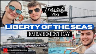 Setting Sail The Journey Begins  Liberty of The Seas Cruise Vlog Embarkment Day 🚢 [upl. by Sower]