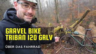 Gravel Bike Triban 120 GRVL  Bike Tour  Outlander Ventures [upl. by Dnalyag]