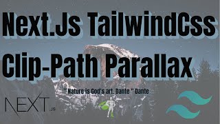 NextJs TailwindCss Gsap ClipPath Parallax animation [upl. by Medarda]