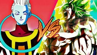 Broly vs Whis  Power Levels [upl. by Procto901]