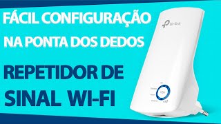 Repetidor de Sinal wi fi  Repetidor Expansor TPLink WiFi [upl. by Ria]