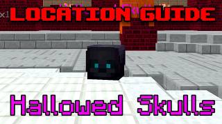 How To Get Hallowed Skull  Blade Soul  Hypixel Skyblock Location Guide [upl. by Gemperle]