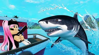 EYRA HAMPIR KENA MAKAN DGN IKAN JERUNG GERGASI  SHARK BITE 2  ROBLOX MALAYSIA [upl. by Johnnie]