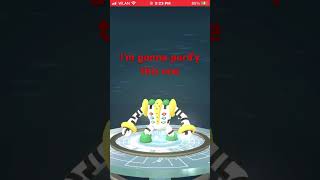 Purifying shadow regigas ⚫️🔥 HUNDO purified Regigas  Pokemon Go [upl. by Anwahsed770]