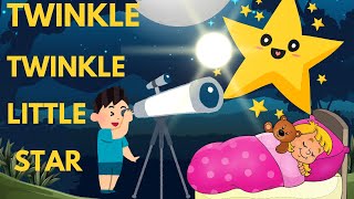 Twinkle Twinkle Little StarsBrille Petite Etoile Anglais nurseryrhymes comptines twinkle [upl. by Harle]