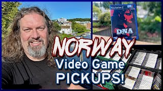 Norway Trip Part 2  RetroMessa Expo  GAME amp MUSIC PICKUPS [upl. by Hebel]