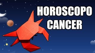 Como hacer Origamis de papel HOROSCOPO  Signo de CÁNCER [upl. by Upali]