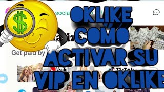 okLIKE como activar su VIP en okLIKE y más información nueva [upl. by Rozalie]