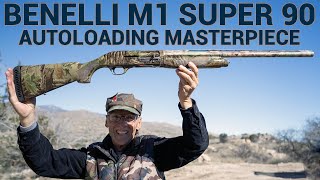 Benelli M1 Super 90 Shotgun Autoloading Masterpiece [upl. by Dewees367]