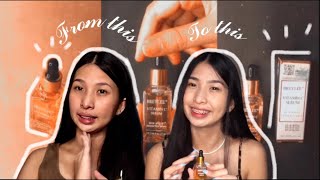 BREYLEE VITAMIN C SERUM WHITENING ESSENCE in 7 days  Review  Must try🦋 [upl. by Hillier]