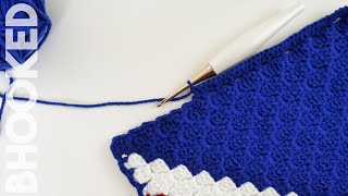 How to Add a Double Crochet Border to C2C Projects [upl. by Dralliw394]