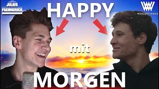 Happy mit MORGEN Wincent Weiss X Julius Faehndrich WincentWeissMusic [upl. by Muslim]