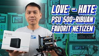 BEDAH PSU 500Ribuan Batch Baru langganan RMA  REVIEW DEEPCOOL PF500 500W [upl. by Phia]