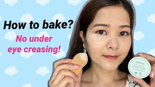 Baking your face with Innisfree Nosebum mineral powder does it work [upl. by Nosyrb]