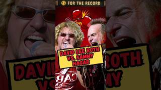 The David Lee Roth amp Sammy Hagar FEUD 😳 vanhalen rockfueds fortherecord [upl. by Glanville]