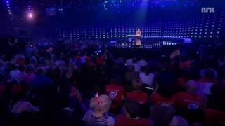 ESC ATLE ANTONSEN CRASHES EUROVISION [upl. by Ecyar649]