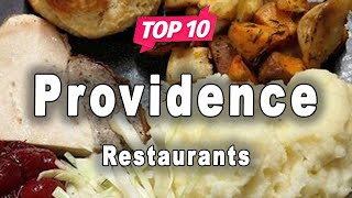 Top 10 Restaurants to Visit in Providence Rhode Island  USA  English [upl. by Madlin]