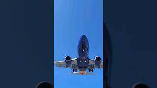 slow motion plane overhead southwest airline Boeing 737 aviation airplane planespotting [upl. by Dutchman]