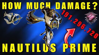 WARFRAME NAUTILUS PRIME amp VERGLAS PRIME  STEEL PATH NUKE COMPANION [upl. by Snashall]