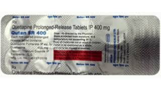 Qutan SR 400 Tablets Quetiapine ProlongedRelease Tablets IP 400 mg [upl. by Anialeh536]