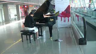 Chopin Ballade No3 at Chopin airport [upl. by Enomahs268]