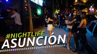 NIGHTLIFE ZONA VILLA MORRA I ASUNCIÓN I PARAGUAY I 4K Walking Tour VLOG [upl. by Arrahs279]