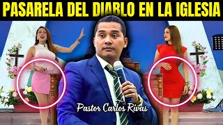 Pasarela de modelaje en el altar de la Iglesia  Pastor Carlos Rivas [upl. by Airekat]