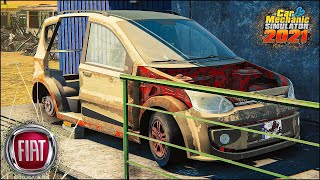 FIAT PANDA 2008  Restoration  Car Mechanic 2021 [upl. by Syla]