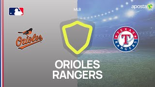 Palpite Baltimore Orioles x Texas Rangers  MLB  1907 [upl. by Drewett]