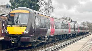 170 110  170 102 at Narborough [upl. by Farly]