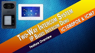 Two Way Intercom System PoE [upl. by Eceinert944]