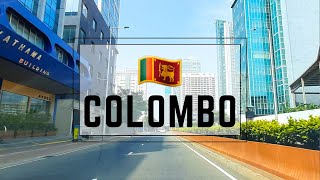 DRIVING AROUND COLOMBO CITY  SRI LANKA  PART 1  COLOMBO 1 TO 4 [upl. by Anigar]