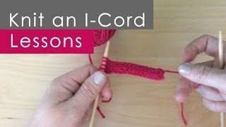 How to Knit an ICORD Knitting Lessons for Beginners [upl. by Brieta]