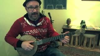 Clawhammer Banjo LessonWade Wards Half Shaved [upl. by Adev]