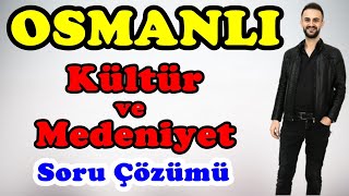 Osmanlı kültür ve medeniyet soru çözümü  Kpss Ayt Tyt Tarih 2024 [upl. by Tarsus]