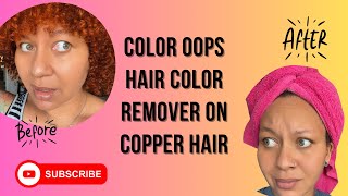 Color Oops on Copper L’Oréal Hi Color Dye [upl. by Seligmann47]