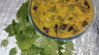 bachali kura pappu recipe [upl. by Eshelman913]