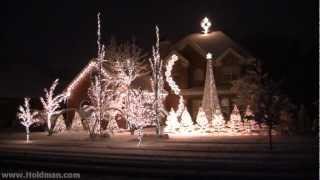 Holdman Christmas Lights 2010  Complete Show [upl. by Bohun788]