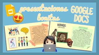 ❤️ CÓMO HACER PRESENTACIONES BONITAS ❤️ GOOGLE SLIDES  Claus [upl. by Ahsiruam38]