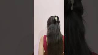 Easy Claw Clip Hairstyle hairstyle viralvideo hairtutorial trending shorts ashortadayytshort [upl. by Eitac]