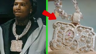 Moneybagg Yo COPS New 650k Diamond Chain From Plug G 🥶🥶 [upl. by Goulet]