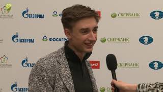 Rapid day 1 Interview with Daniil Dubov [upl. by Nileak]